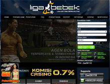 Tablet Screenshot of ligabebek.com